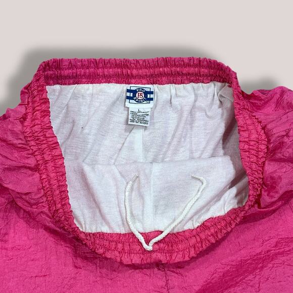 Pro Spirit Vintage Hot Pink Nylon Jogger Pants - Women’s Size L - Picture 3 of 5